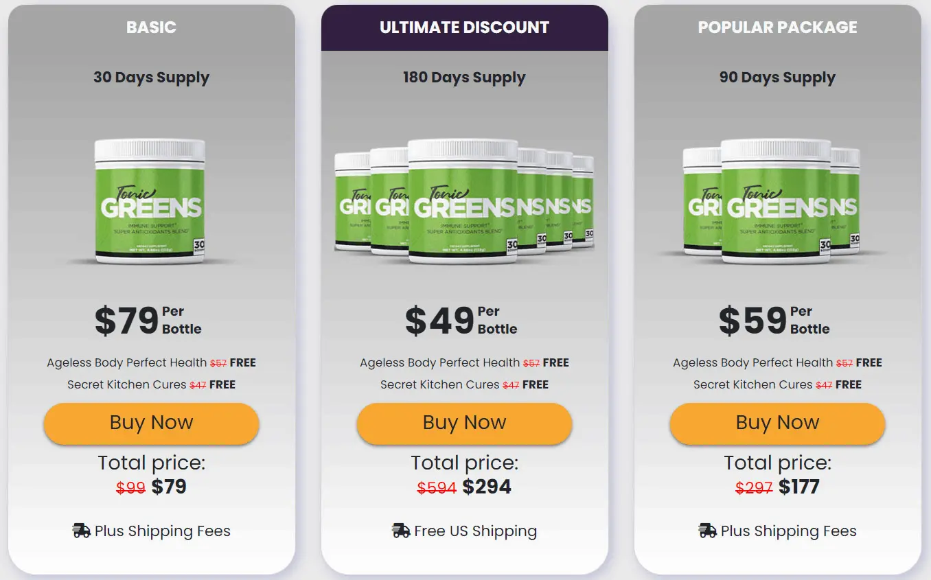Tonic greens buy